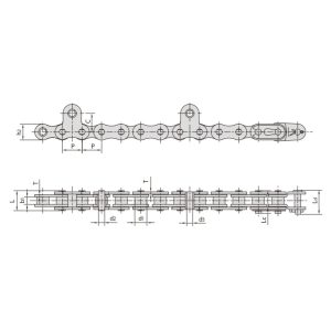 pirinç hasat makinesi zinciri