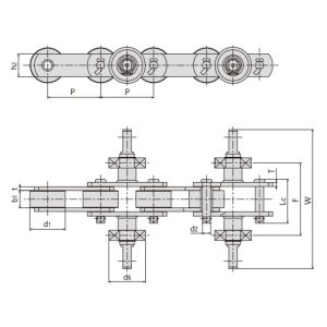 kauçuk eldiven konveyör zinciri