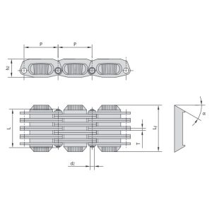 kendinden diş oluşturan zincir