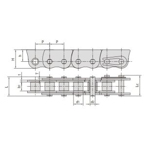 pencere itmek için paslanmaz çelik yan dirsek önleyici zincirler