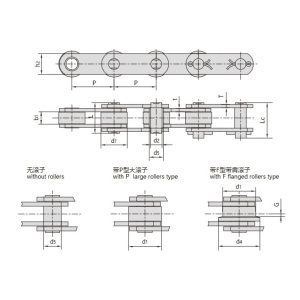 z serisi konveyör zinciri