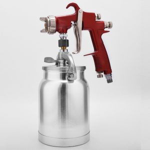 boya püskürtme tabancası biraz daha kalın bir boya filmi üretir