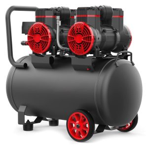 çift kafalı yağsız pistonlu hava kompresörü