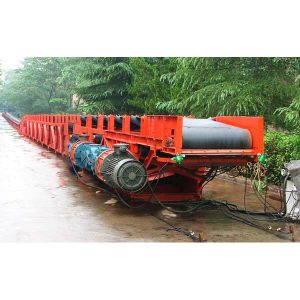 teleskopik bantlı konveyör