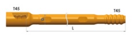 T45-Yuvarlak46-T45 MF çubuk