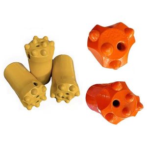 üst çekiçli kaya delme aletleri için konik düğmeli matkap ucu